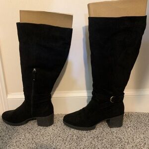 Women’s Wide Calf Black Boots